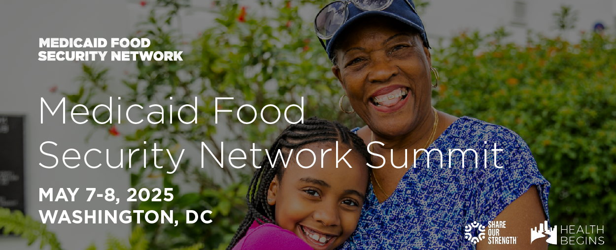 MFSN Summit Logo with a background image of a black mom hugging her daughter and smiling.